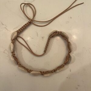 Beige Shell Necklace